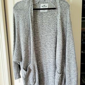 Gray Sweater Cardigan
